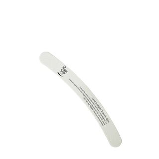 Peggy Sage :Washable 2-way banana nail file - white 100/180