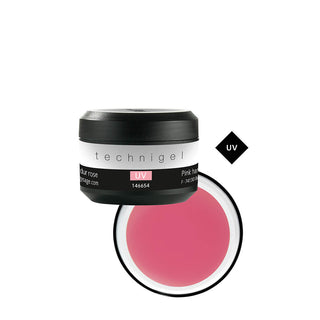 Peggy Sage :Technigel UV builder gel - Firm - Pink-Tinted Clear